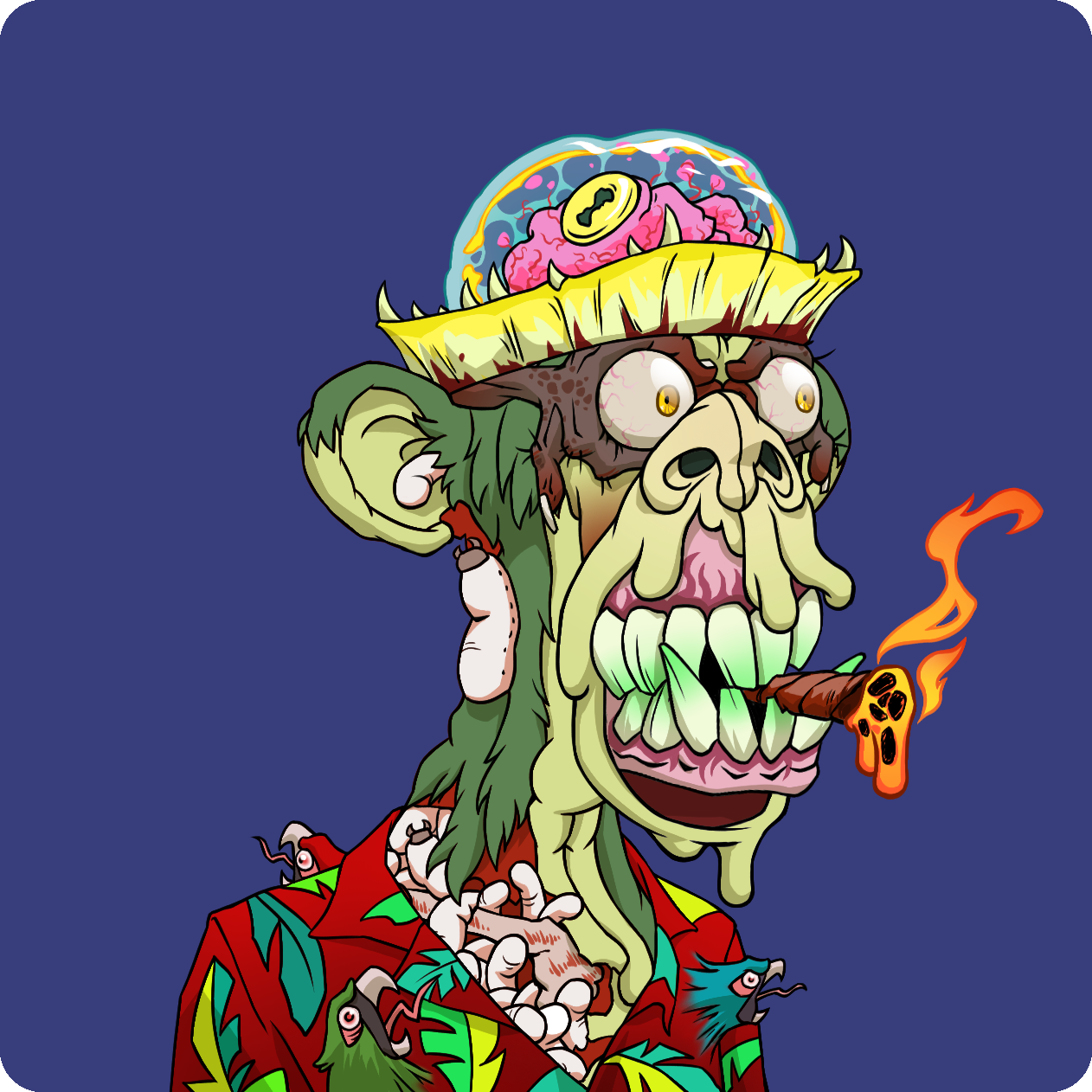 Yuga Labs - Mutant Ape Yacht Club - NFT # 25429