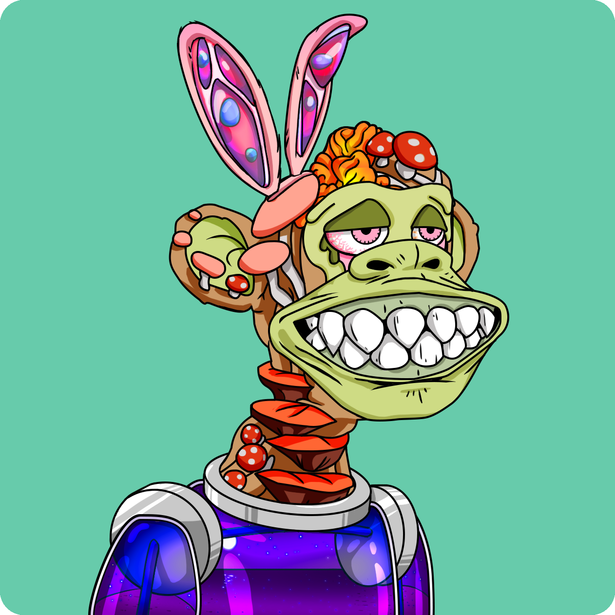 Yuga Labs - Mutant Ape Yacht Club - NFT # 20502