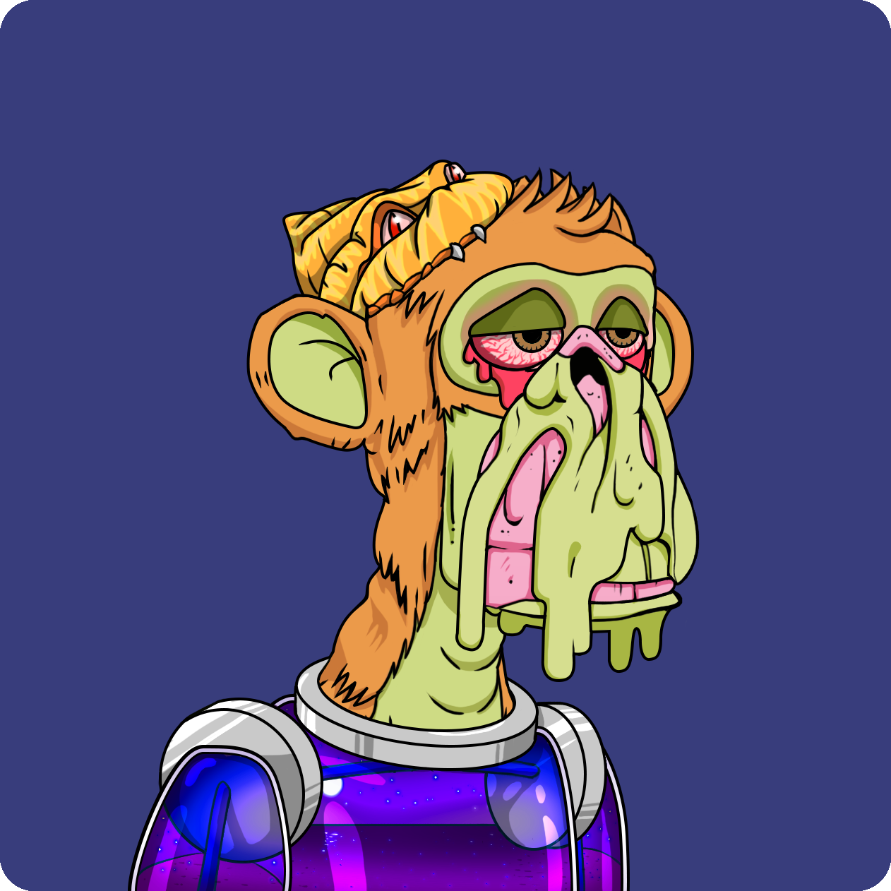 Yuga Labs - Mutant Ape Yacht Club - NFT # 17296