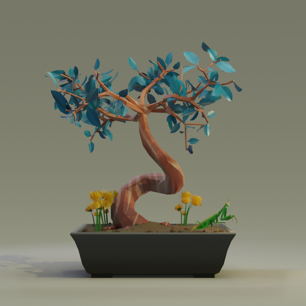 ZENFT Garden Society - Bonsai - Bonsai #8800 - NFT # 8800