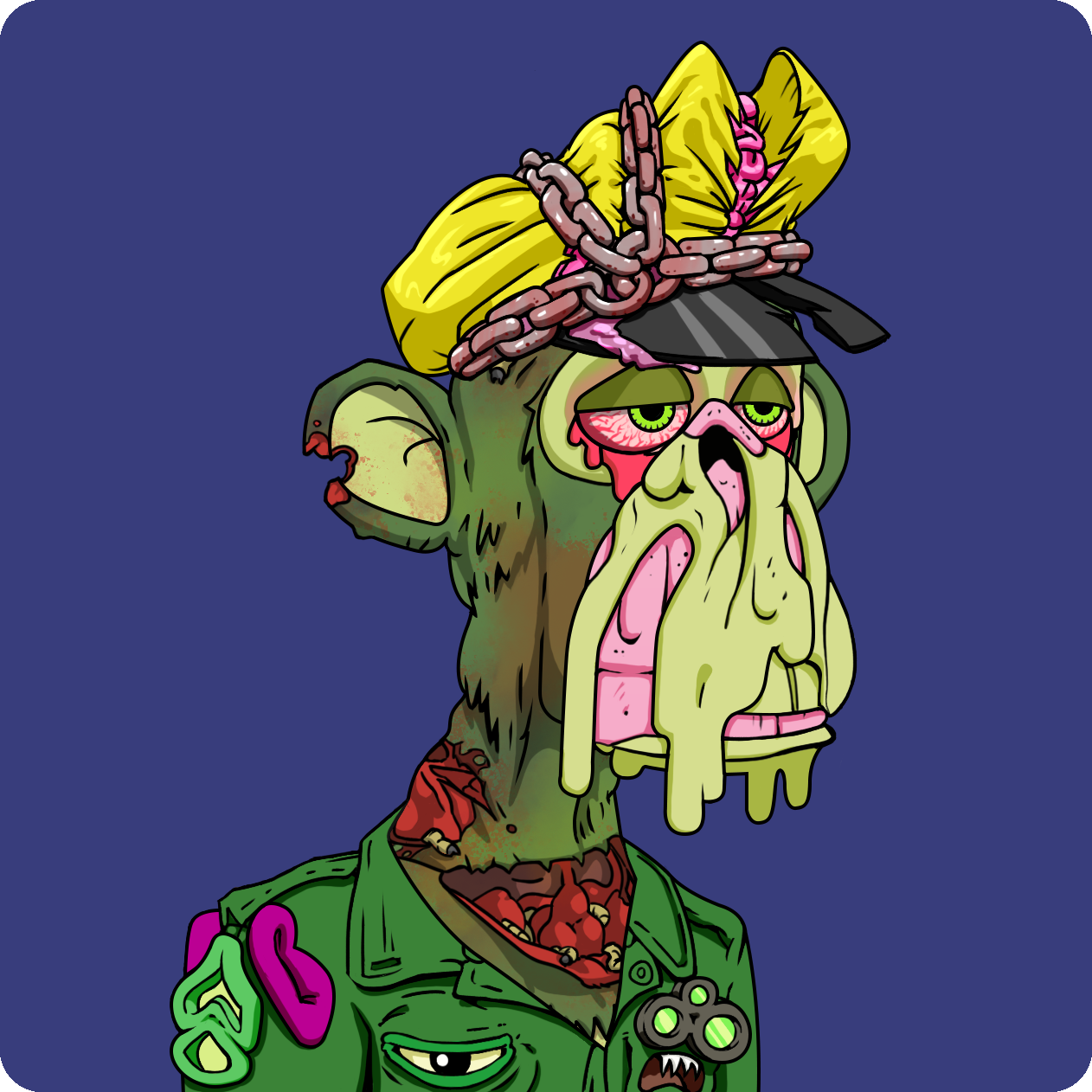 Yuga Labs - Mutant Ape Yacht Club - NFT # 25694