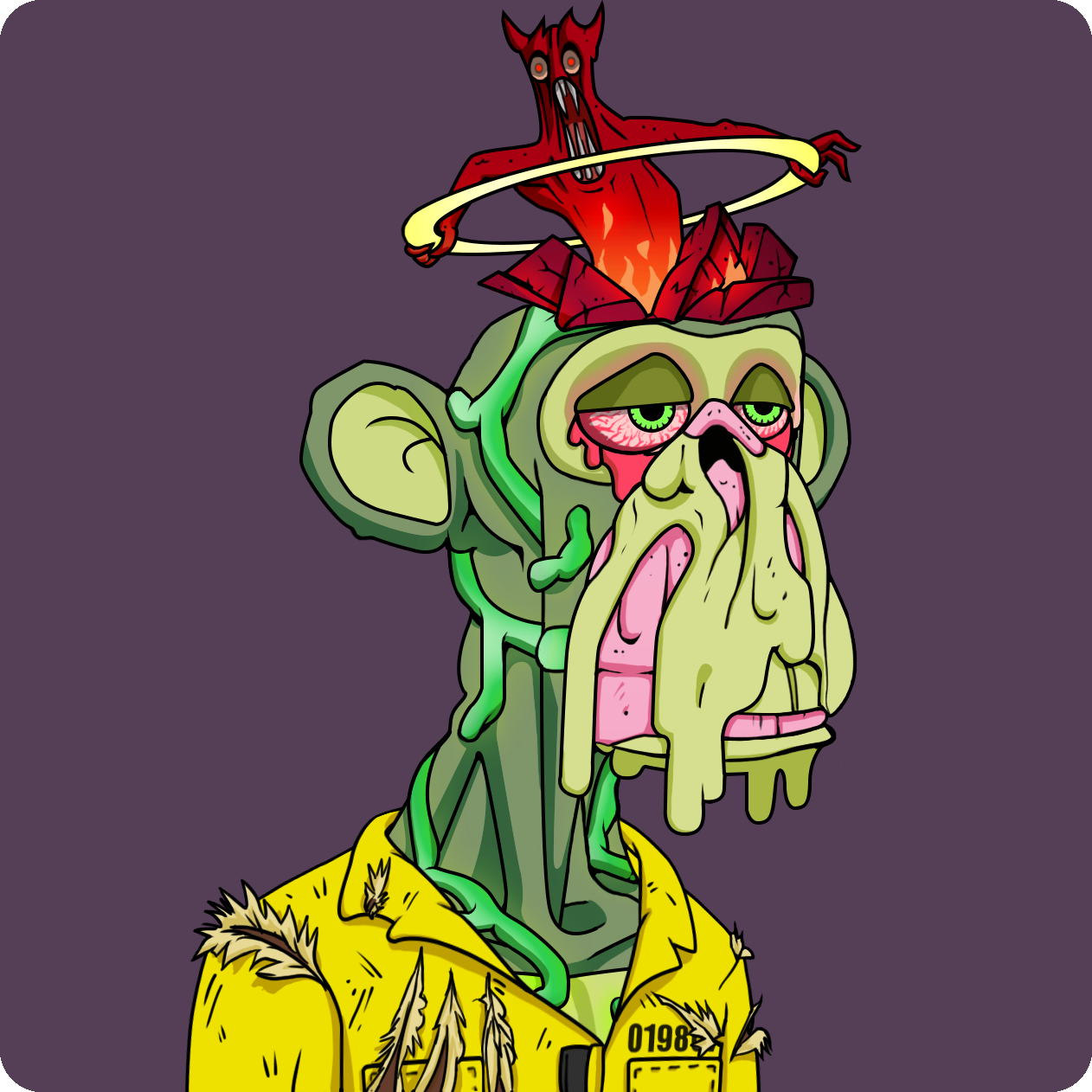 Yuga Labs - Mutant Ape Yacht Club - NFT # 8707