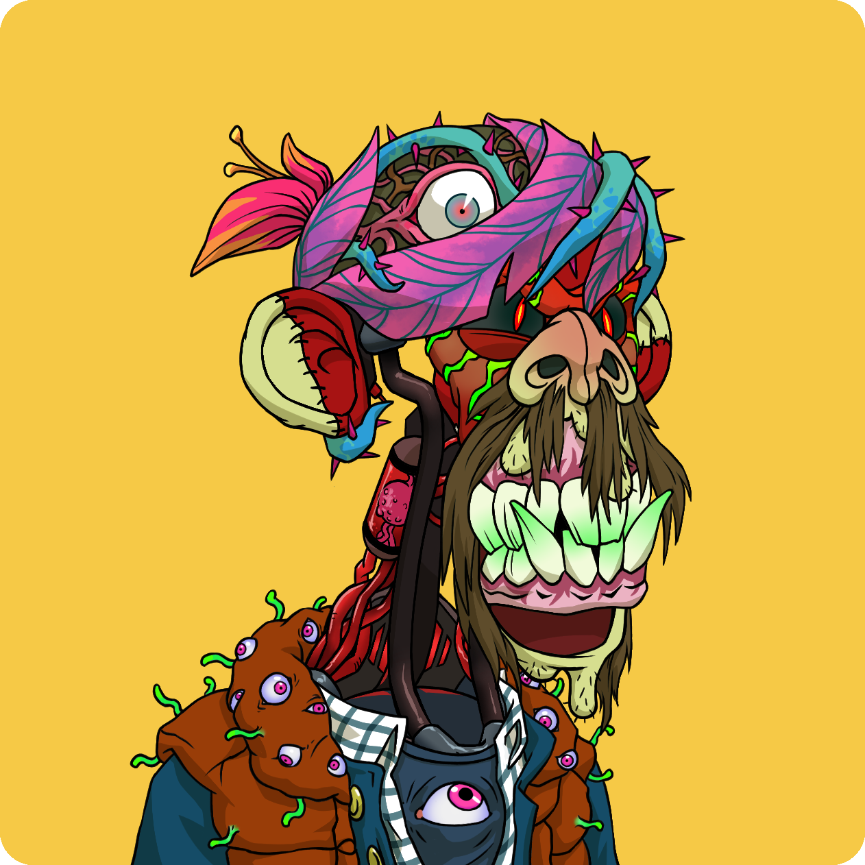 Yuga Labs - Mutant Ape Yacht Club - NFT # 6466