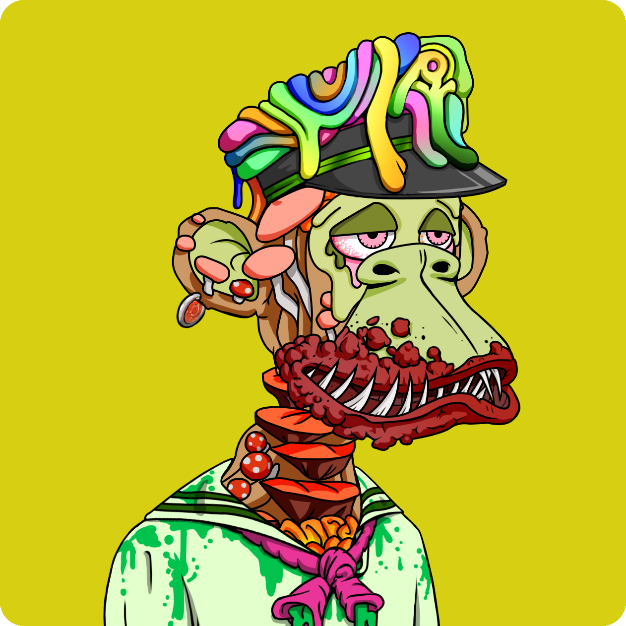 Yuga Labs - Mutant Ape Yacht Club - NFT # 16096