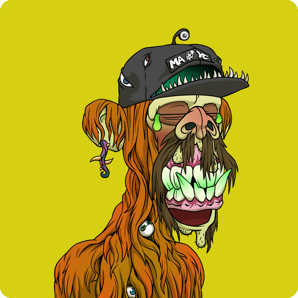 Yuga Labs - Mutant Ape Yacht Club - NFT # 24139