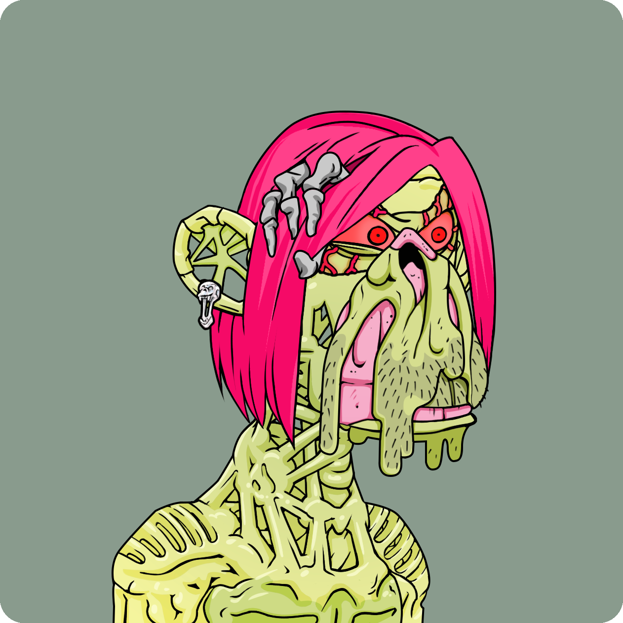 Yuga Labs - Mutant Ape Yacht Club - NFT # 3460