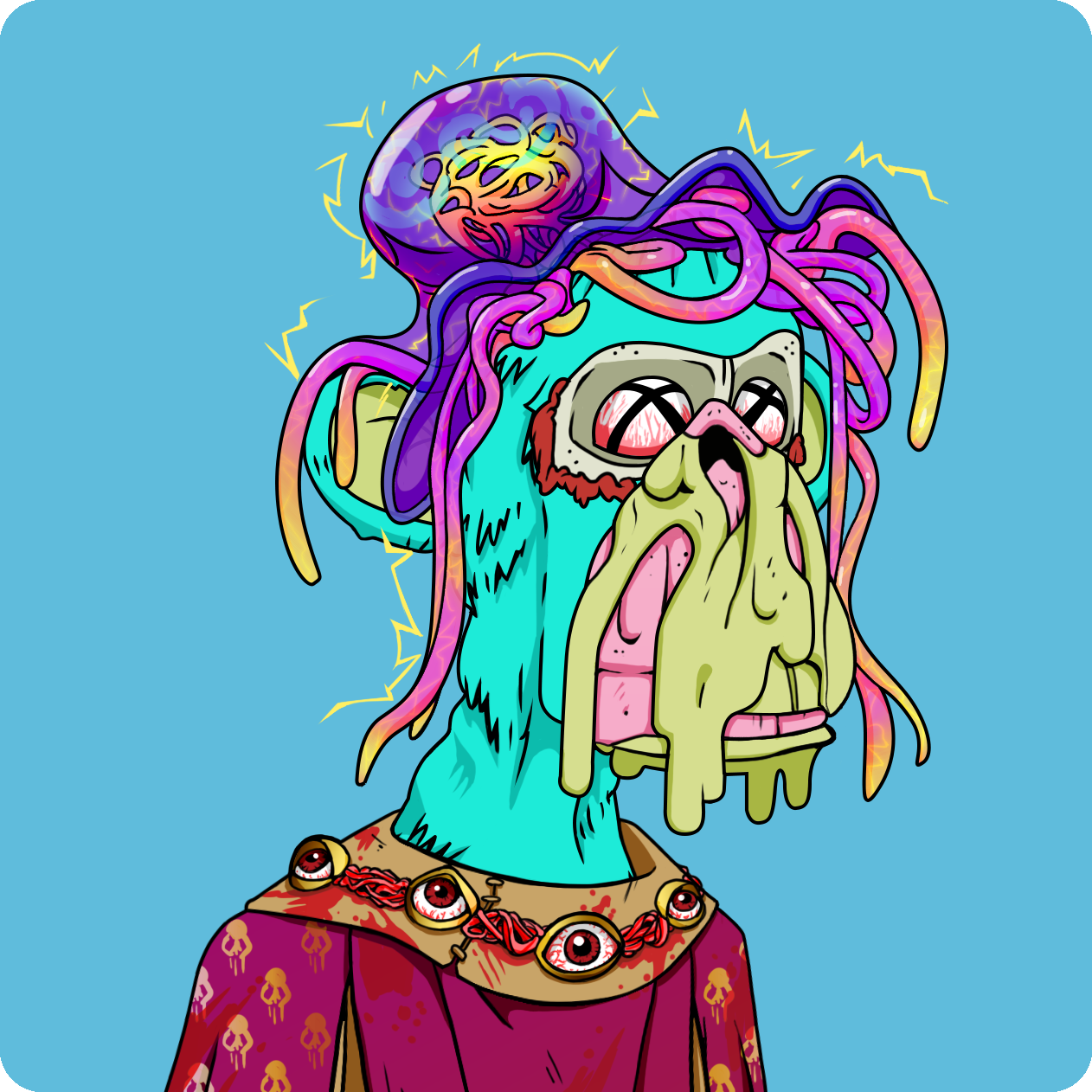 Yuga Labs - Mutant Ape Yacht Club - NFT # 18986