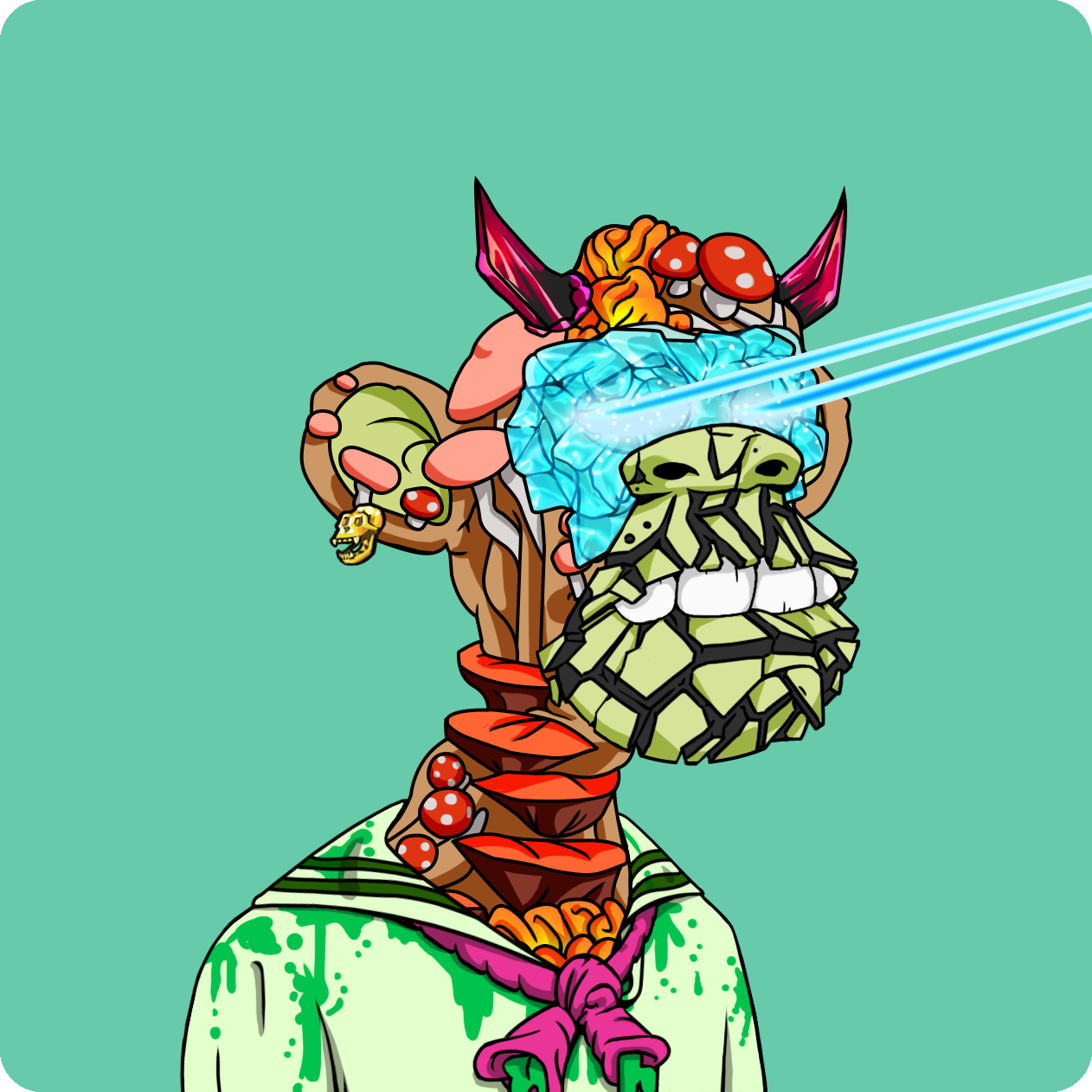 Yuga Labs - Mutant Ape Yacht Club - NFT # 3970