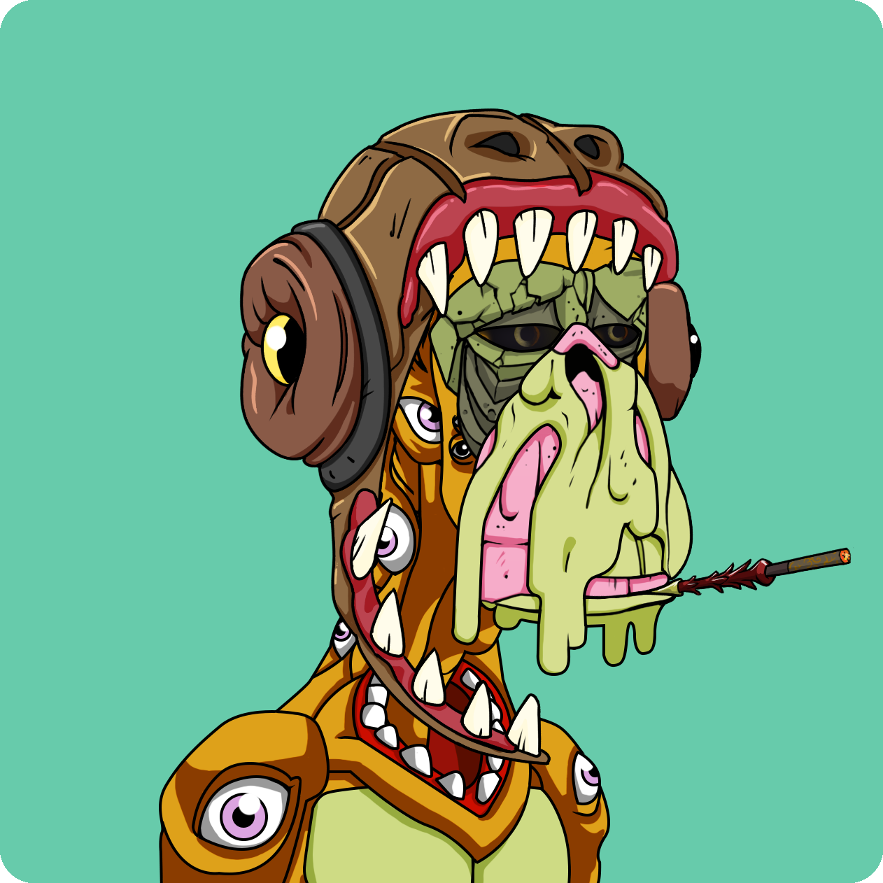 Yuga Labs - Mutant Ape Yacht Club - NFT # 17192