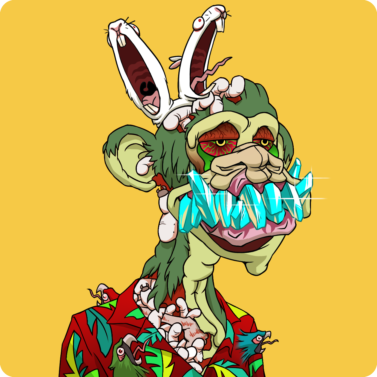 Yuga Labs - Mutant Ape Yacht Club - NFT # 19693