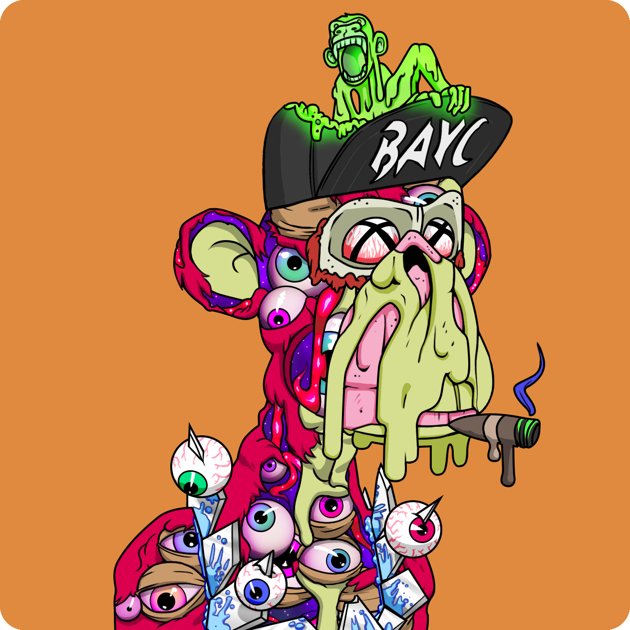 Yuga Labs - Mutant Ape Yacht Club - NFT # 1262