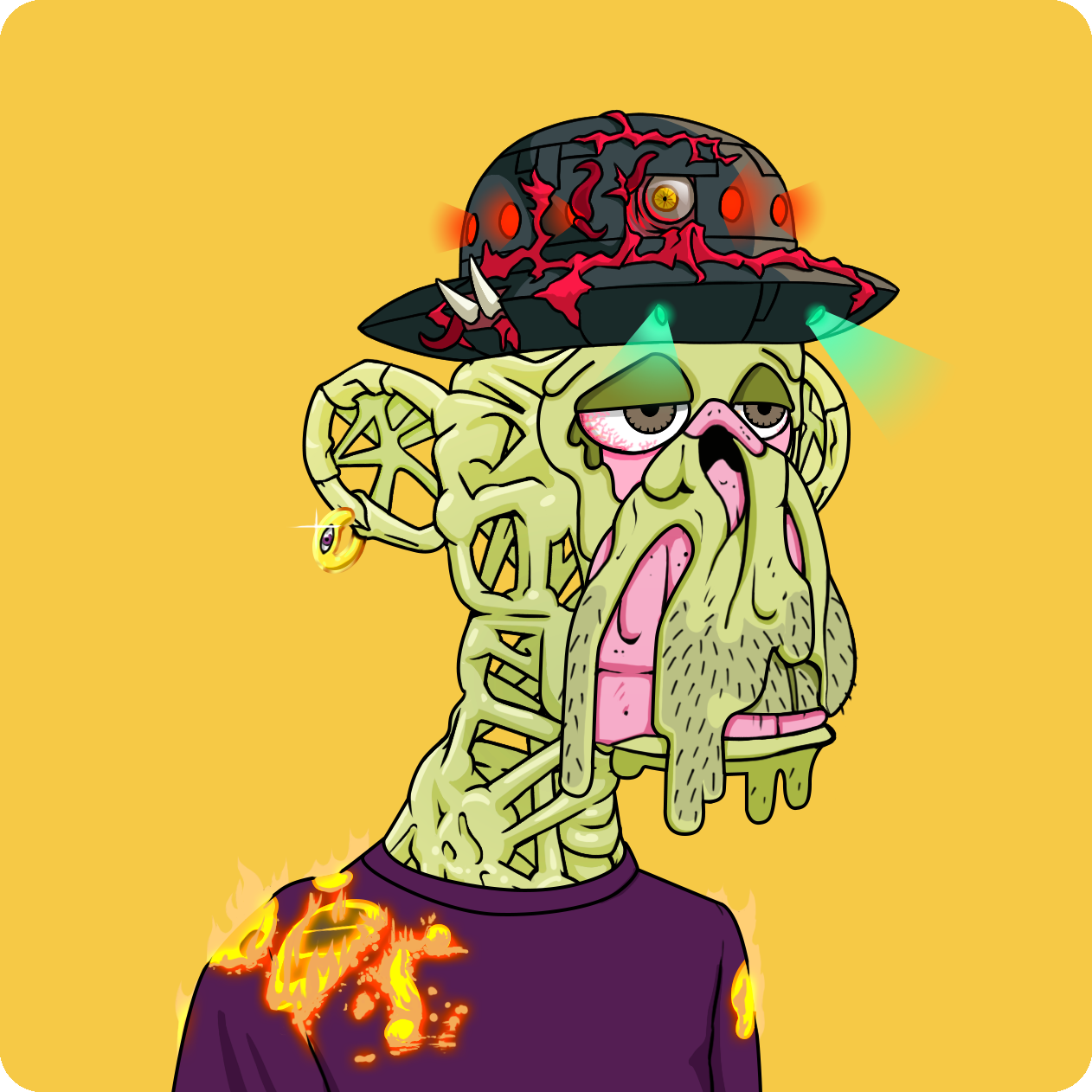 Yuga Labs - Mutant Ape Yacht Club - NFT # 13492