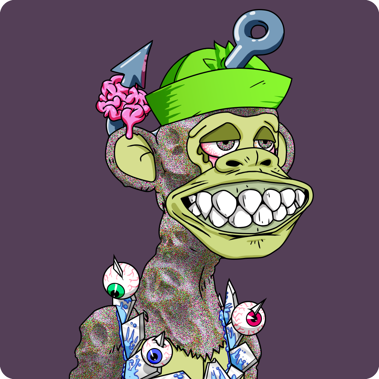 Yuga Labs - Mutant Ape Yacht Club - NFT # 9381