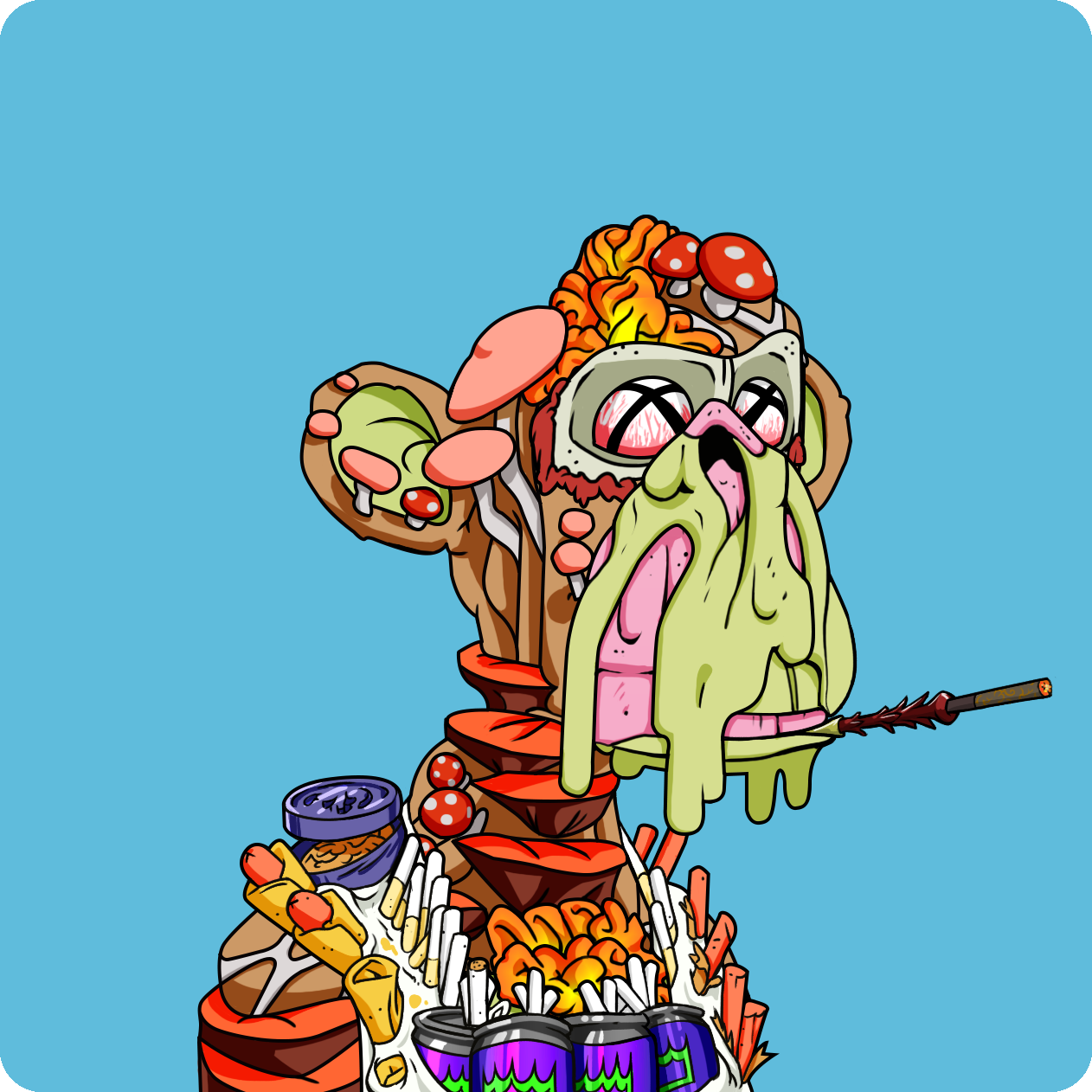 Yuga Labs - Mutant Ape Yacht Club - NFT # 12666