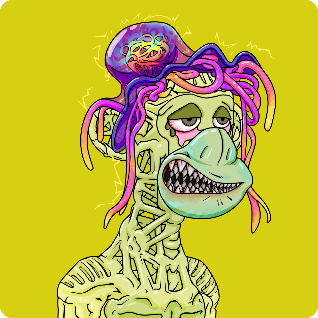 Yuga Labs - Mutant Ape Yacht Club - NFT # 24100