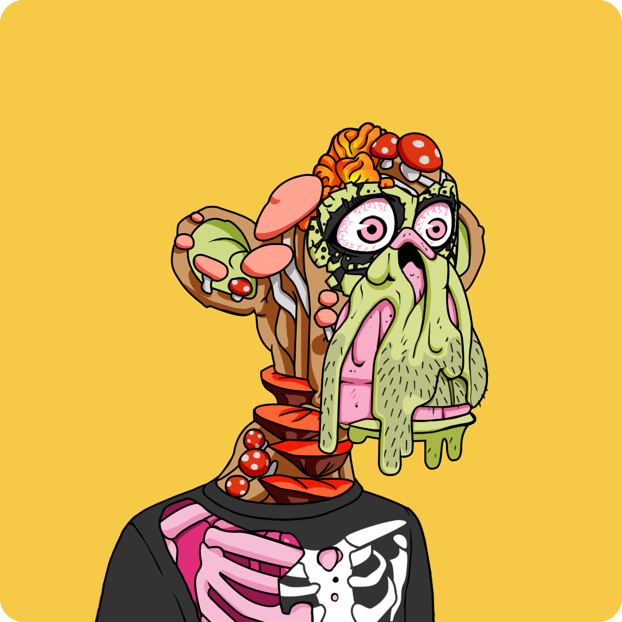 Yuga Labs - Mutant Ape Yacht Club - NFT # 23058