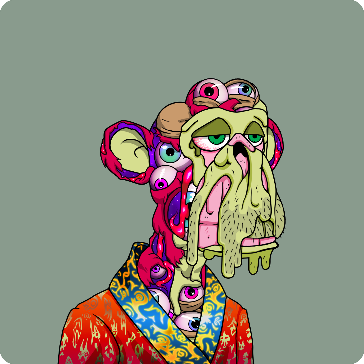 Yuga Labs - Mutant Ape Yacht Club - NFT # 7506