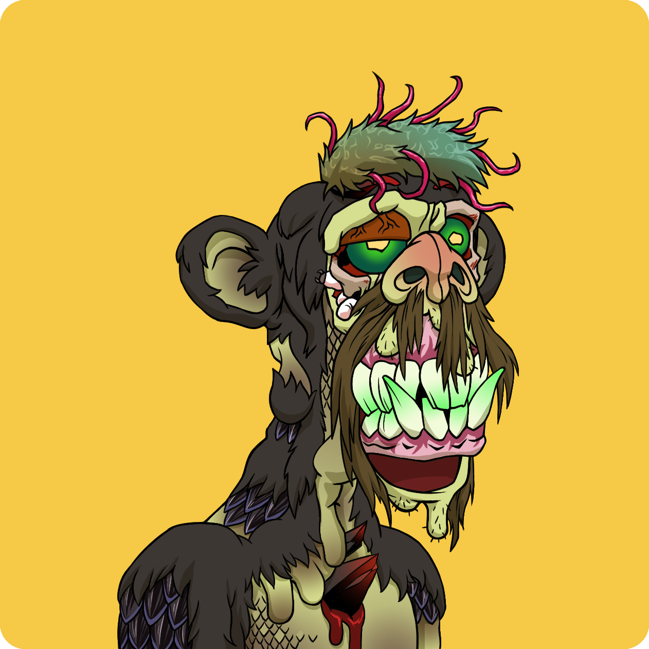 Yuga Labs - Mutant Ape Yacht Club - NFT # 25329