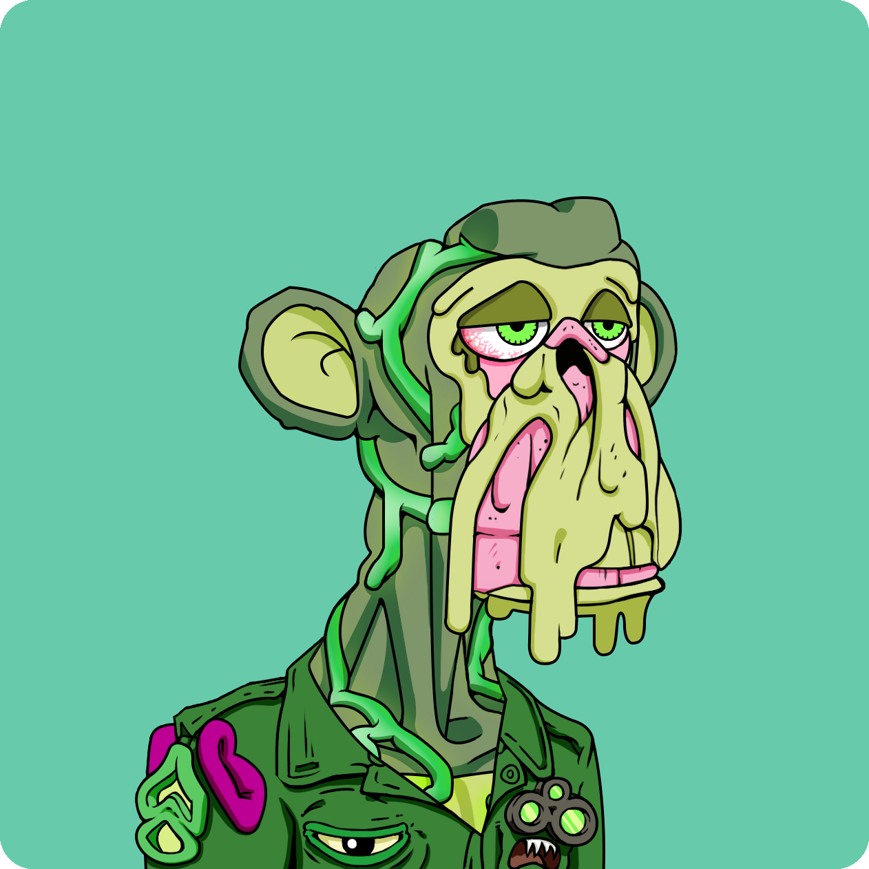 Yuga Labs - Mutant Ape Yacht Club - NFT # 3974