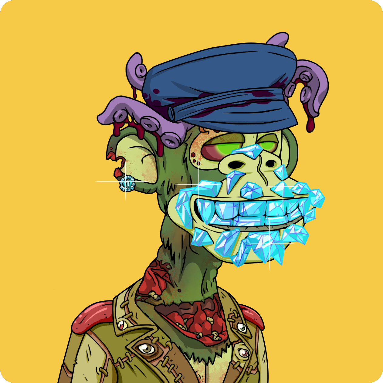 Yuga Labs - Mutant Ape Yacht Club - NFT # 16018