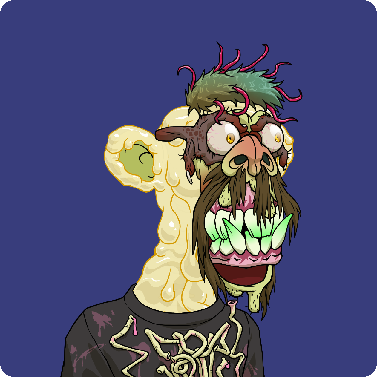 Yuga Labs - Mutant Ape Yacht Club - NFT # 3352