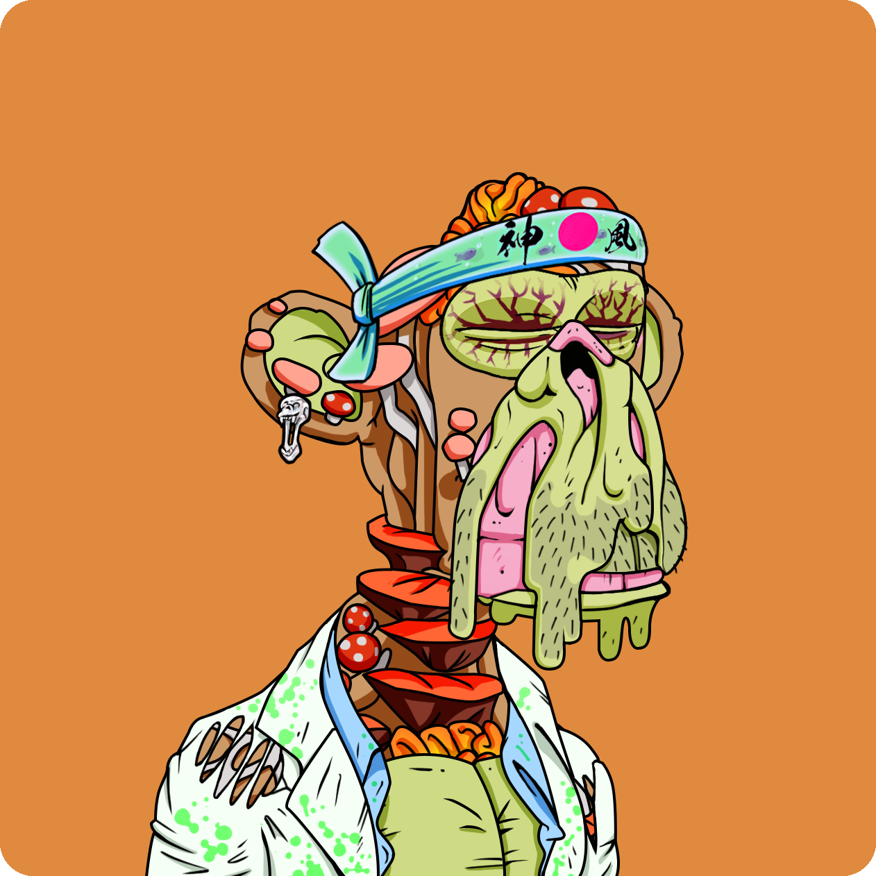 Yuga Labs - Mutant Ape Yacht Club - NFT # 3991