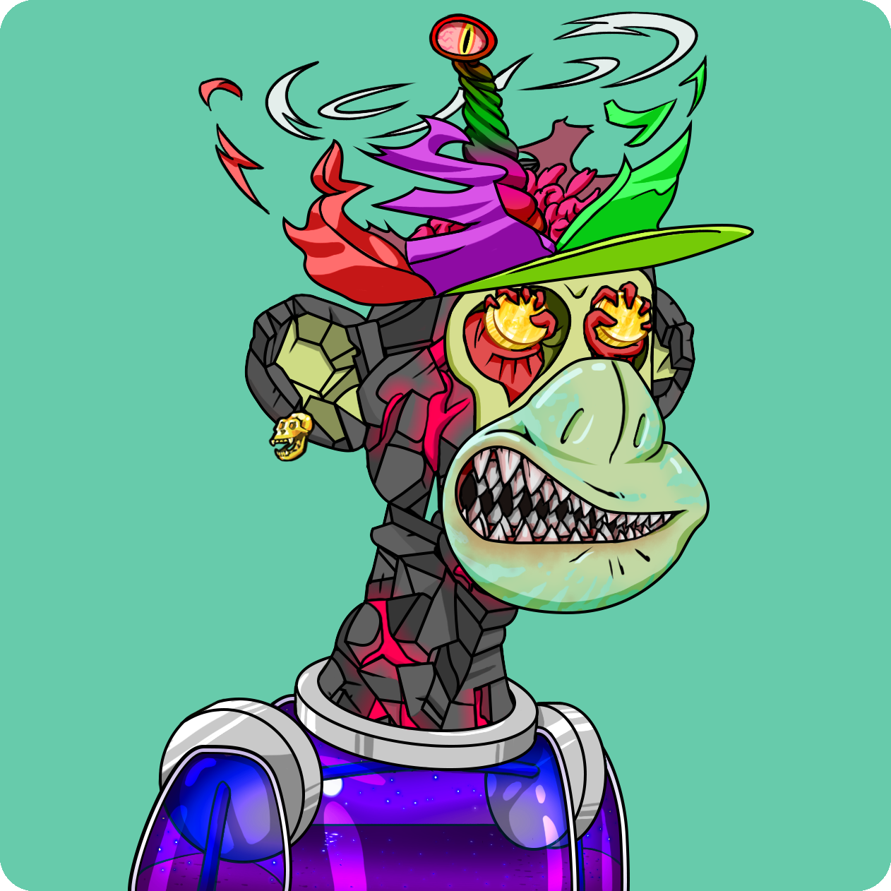 Yuga Labs - Mutant Ape Yacht Club - NFT # 23854