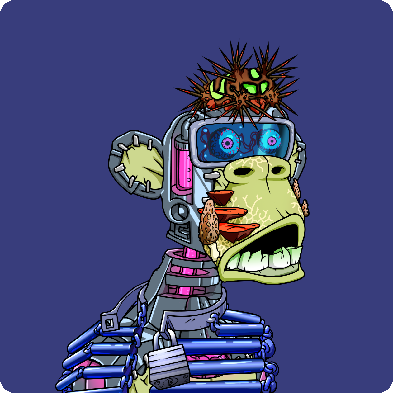 Yuga Labs - Mutant Ape Yacht Club - NFT # 4933