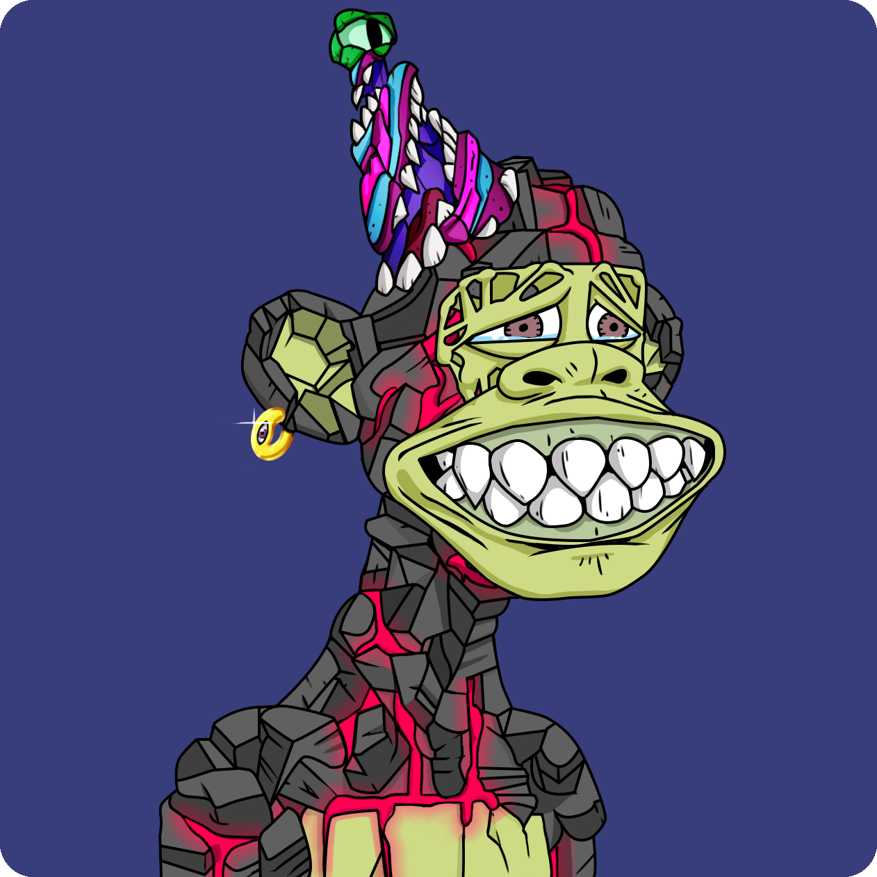 Yuga Labs - Mutant Ape Yacht Club - NFT # 14702