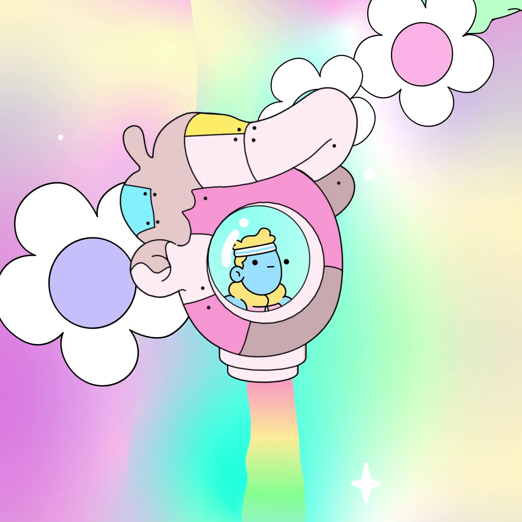 The Doodles Founders - Space Doodles - Space Doodle #246 - NFT # 246