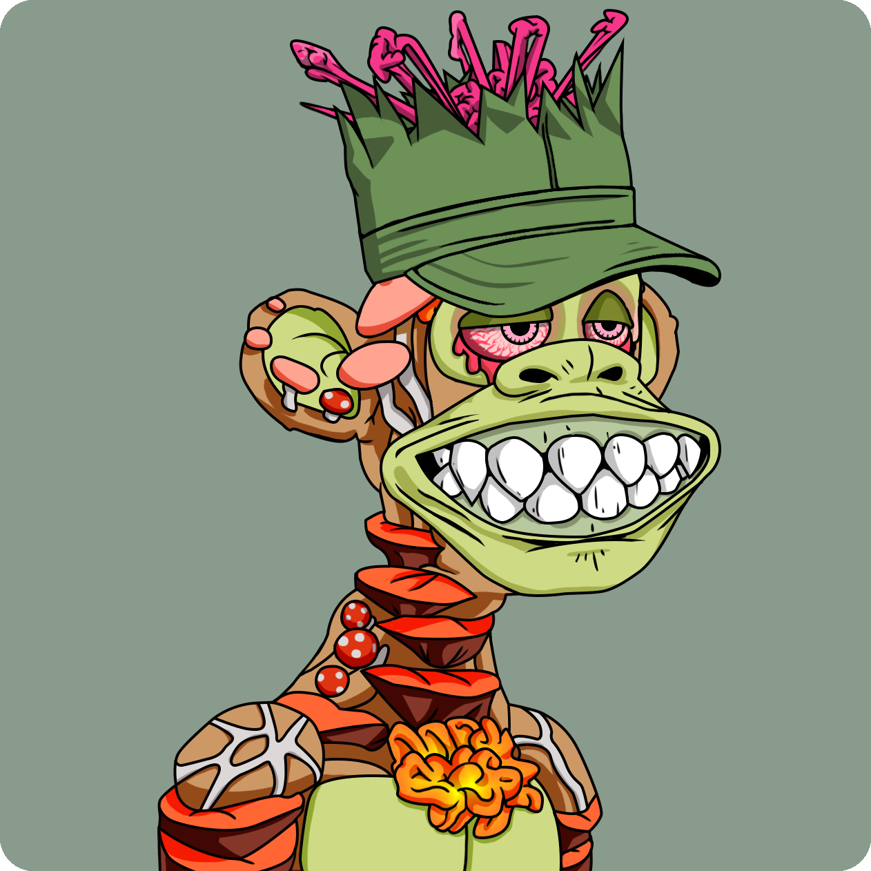 Yuga Labs - Mutant Ape Yacht Club - NFT # 3114