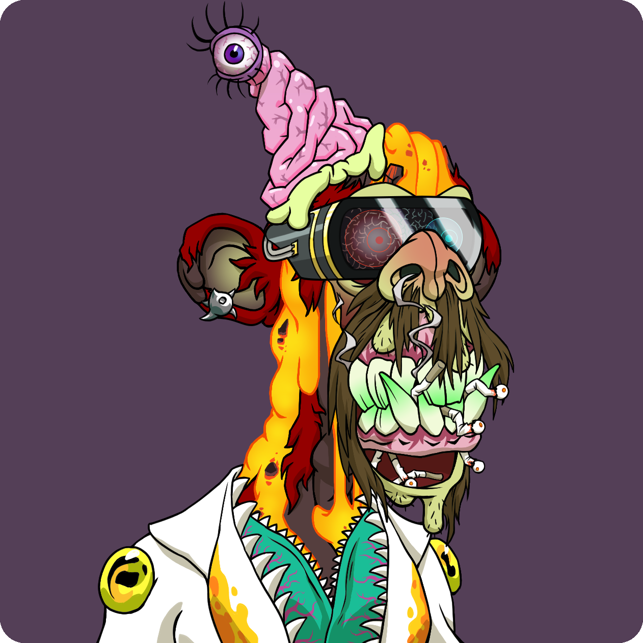 Yuga Labs - Mutant Ape Yacht Club - NFT # 4437