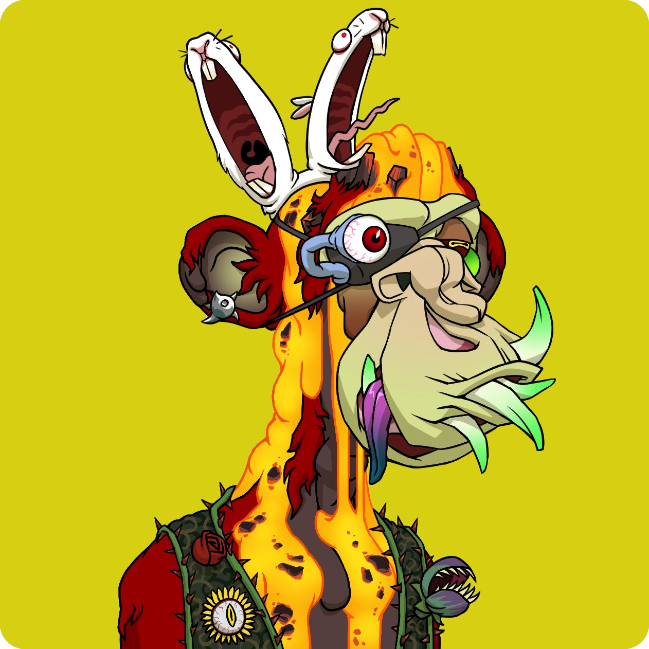 Yuga Labs - Mutant Ape Yacht Club - NFT # 3180