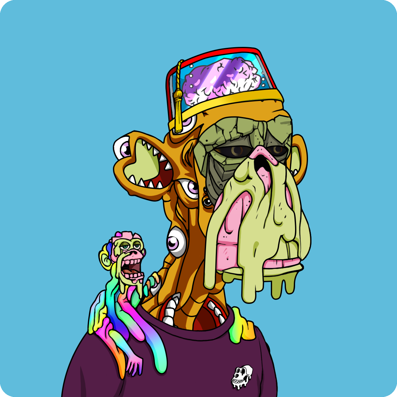 Yuga Labs - Mutant Ape Yacht Club - NFT # 9391