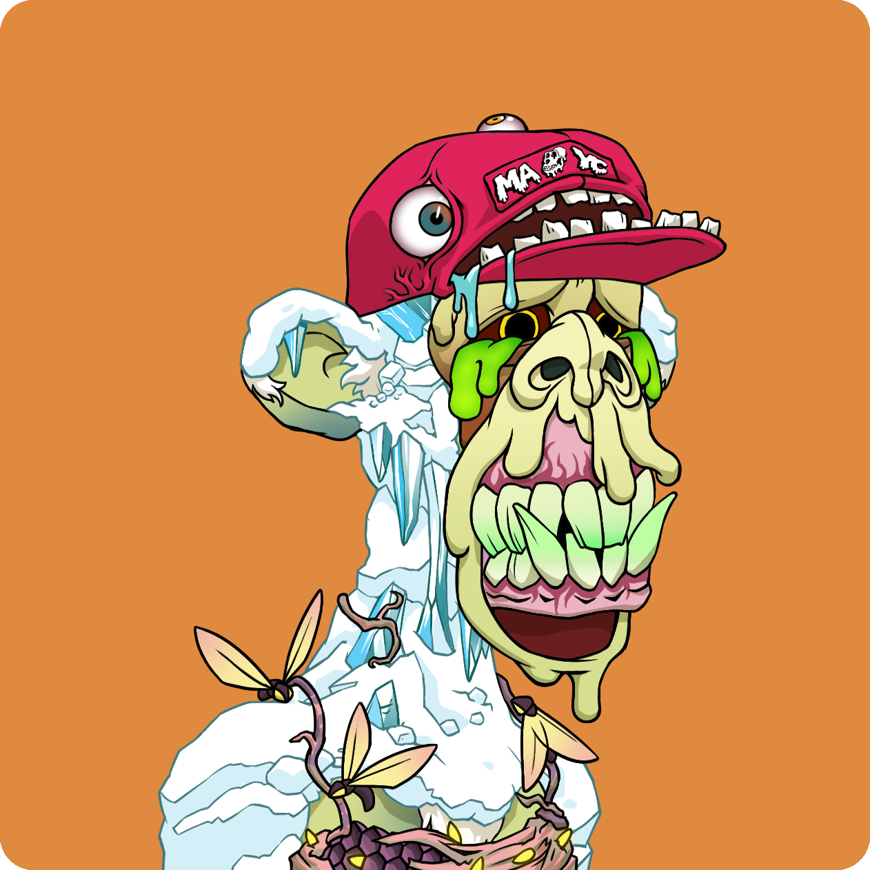 Yuga Labs - Mutant Ape Yacht Club - NFT # 6038