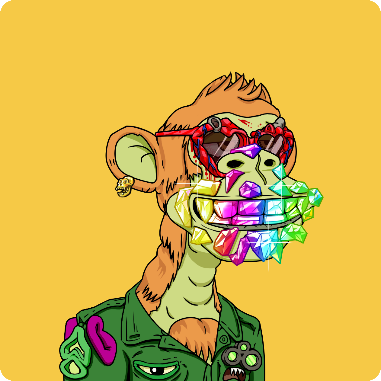 Yuga Labs - Mutant Ape Yacht Club - NFT # 4807