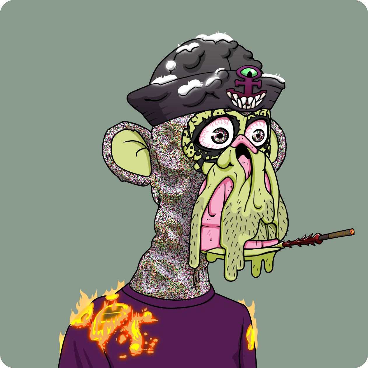 Yuga Labs - Mutant Ape Yacht Club - NFT # 17436