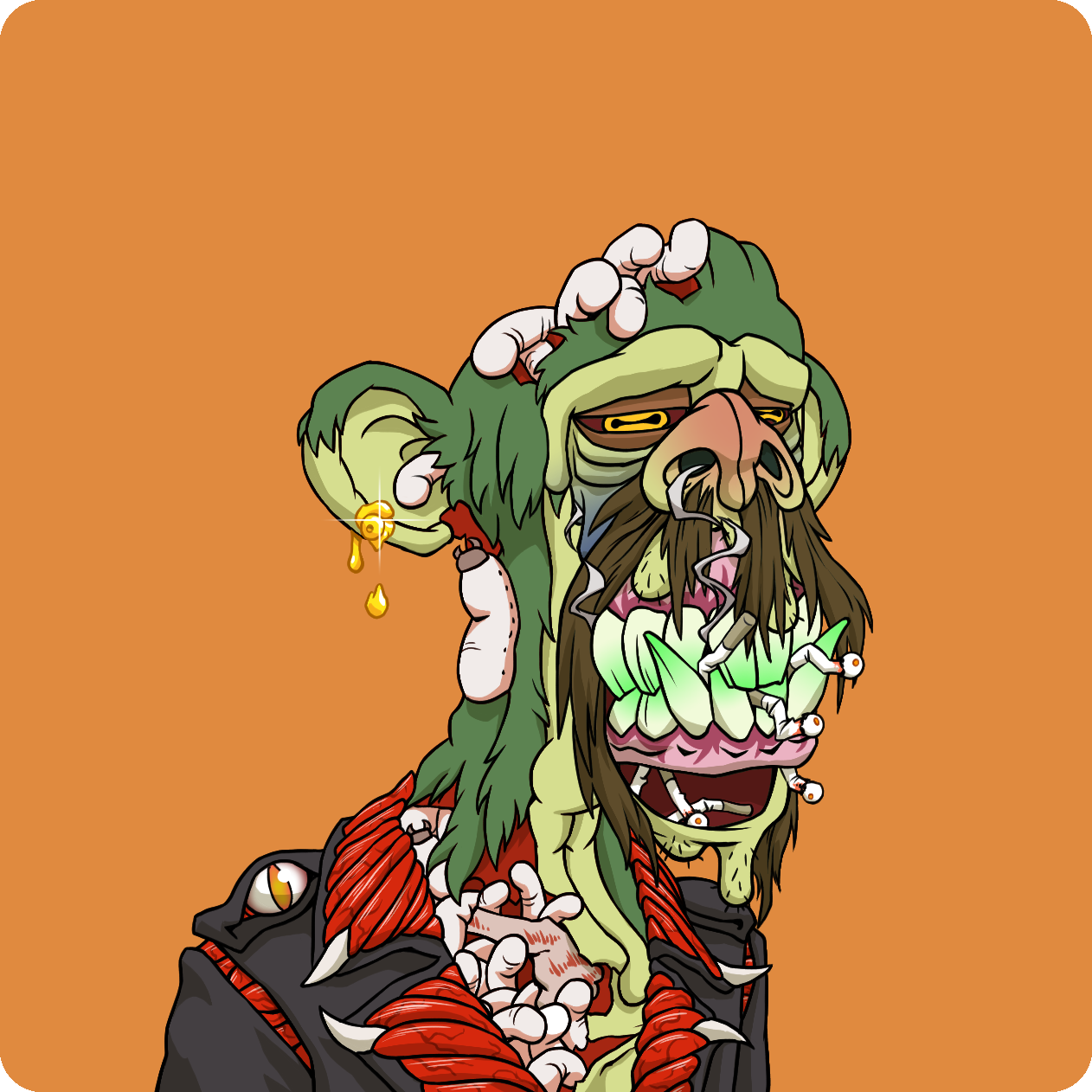 Yuga Labs - Mutant Ape Yacht Club - NFT # 5472