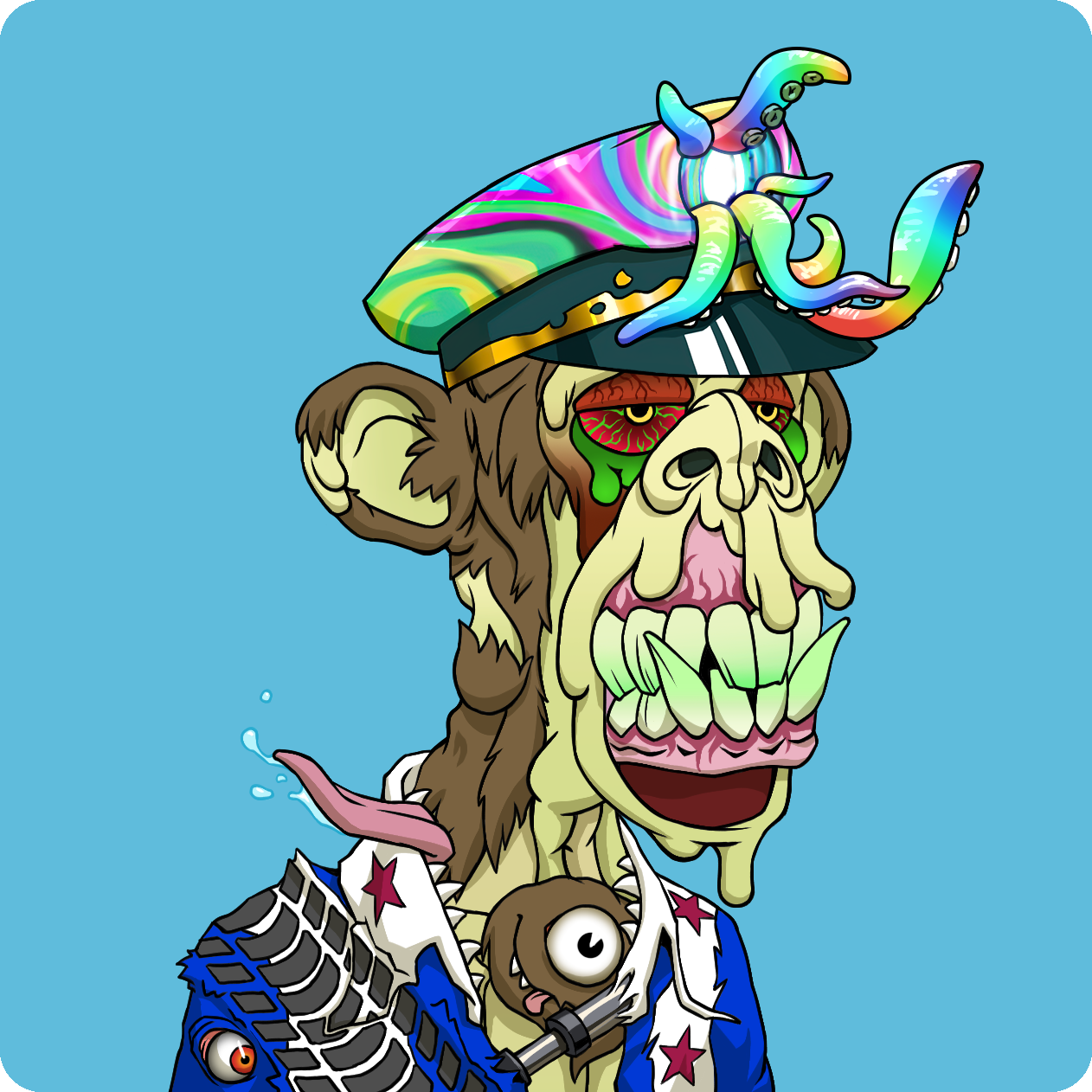 Yuga Labs - Mutant Ape Yacht Club - NFT # 25783