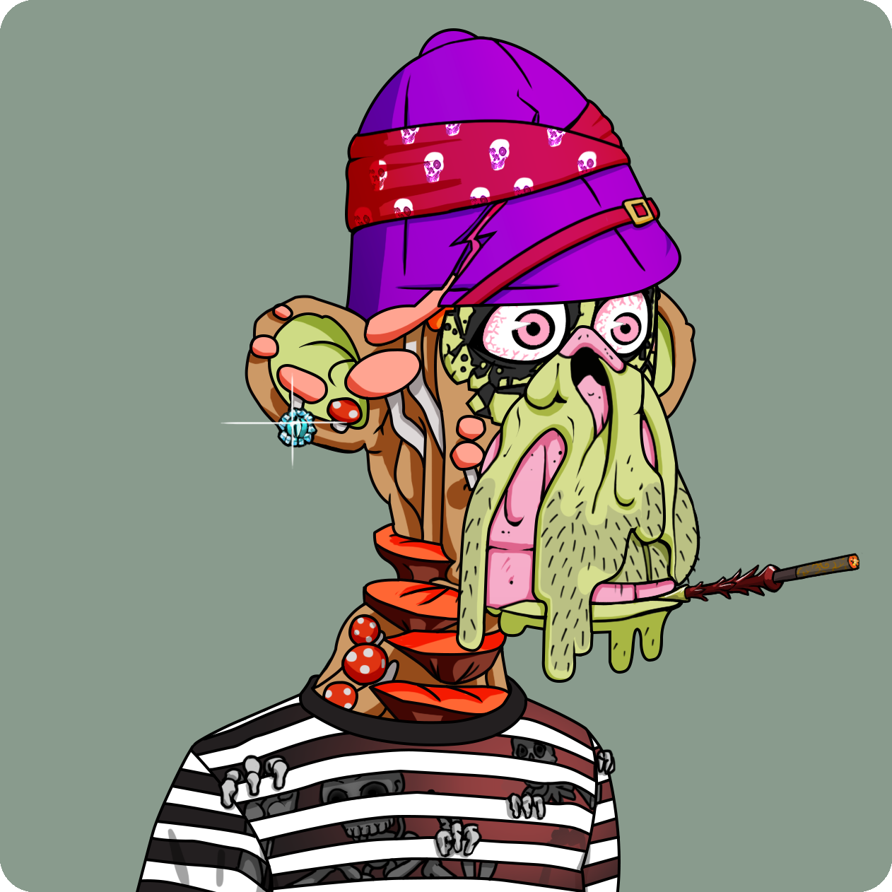 Yuga Labs - Mutant Ape Yacht Club - NFT # 17070