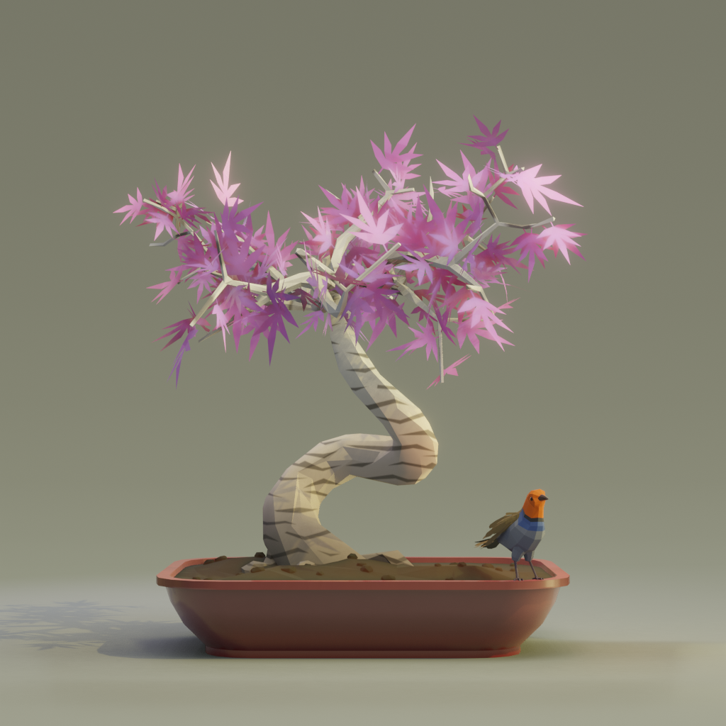 ZENFT Garden Society - Bonsai - Bonsai #8826 - NFT # 8826