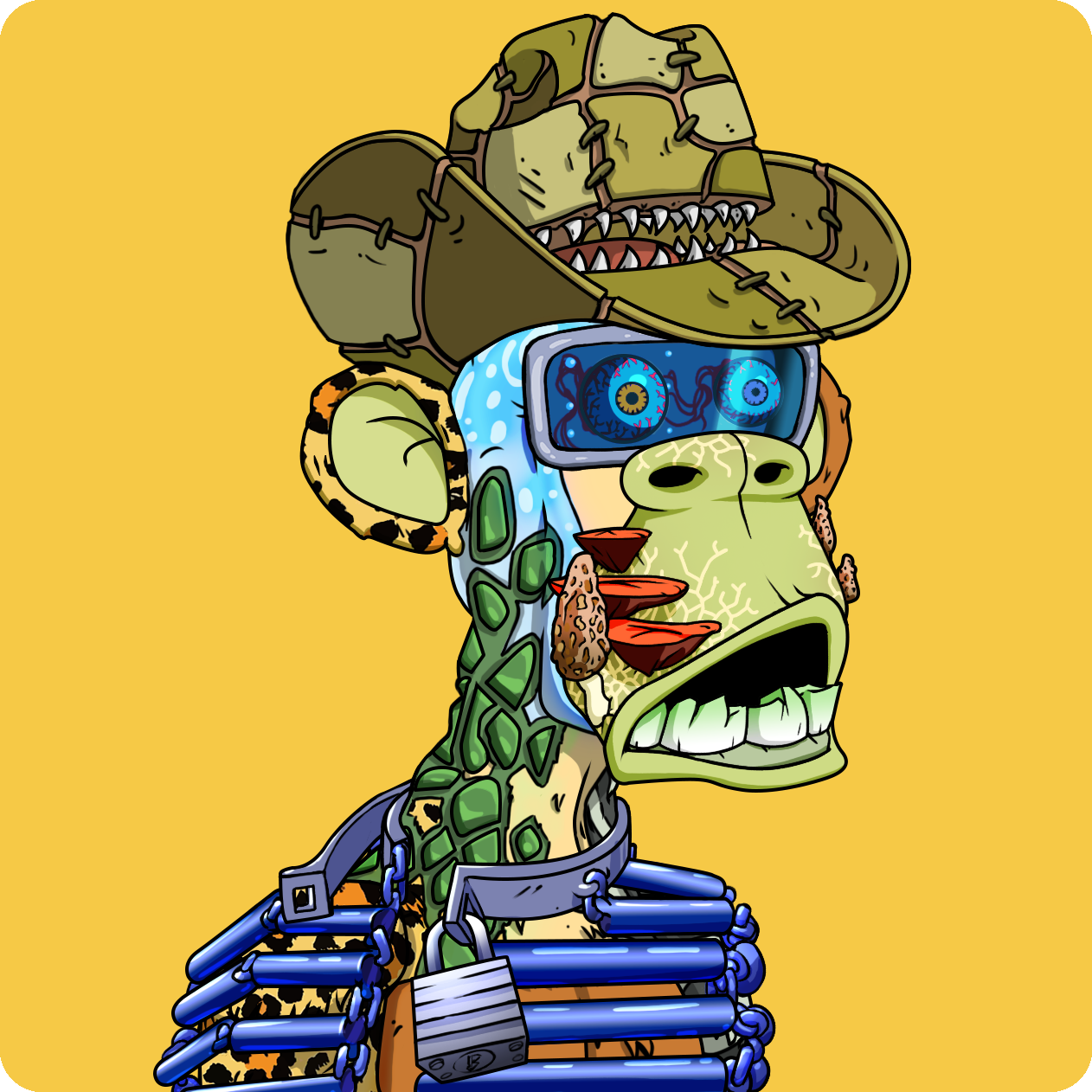 Yuga Labs - Mutant Ape Yacht Club - NFT # 21380