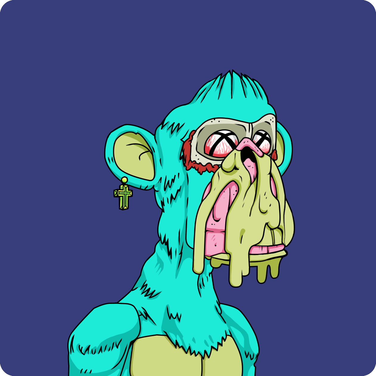 Yuga Labs - Mutant Ape Yacht Club - NFT # 9689