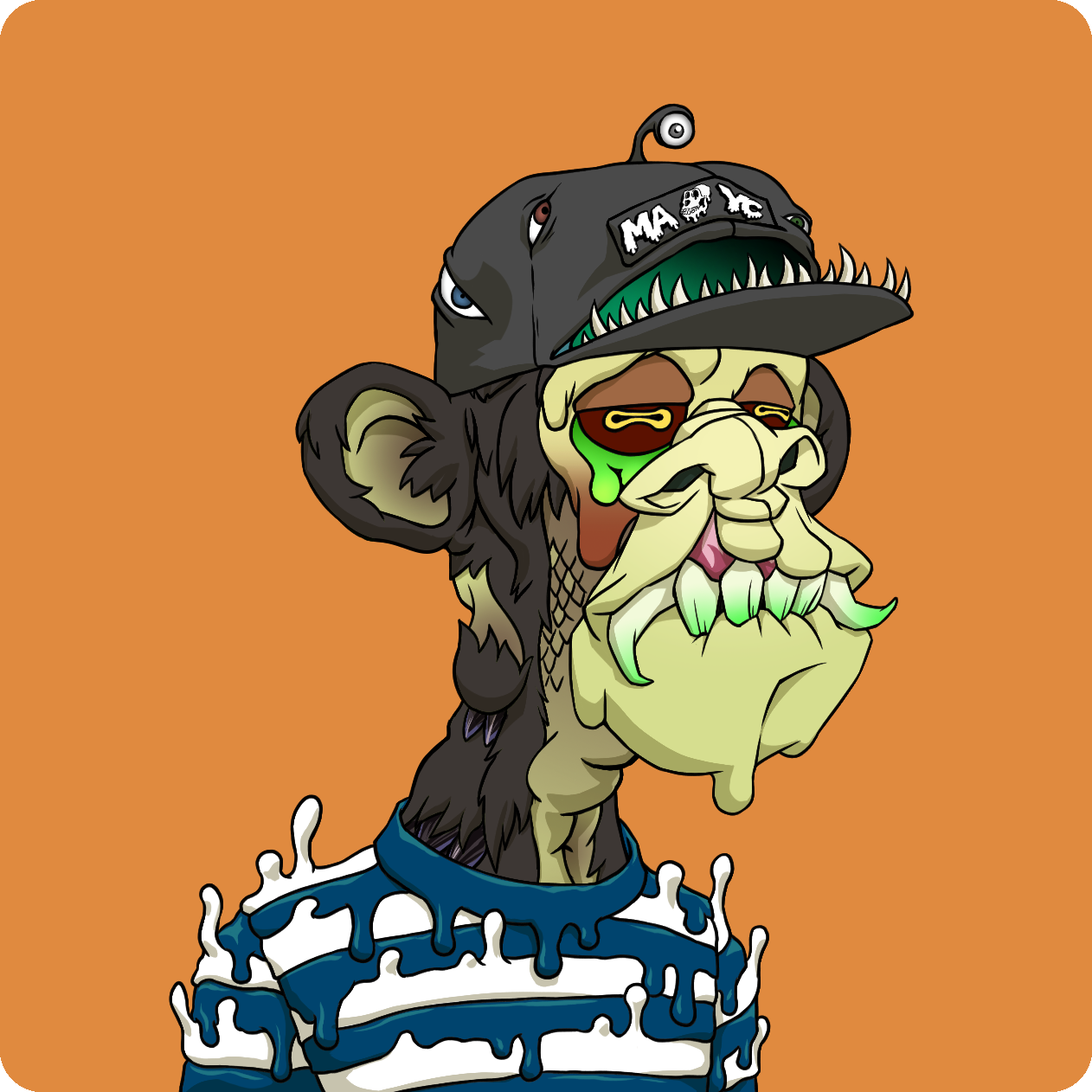 Yuga Labs - Mutant Ape Yacht Club - NFT # 4519