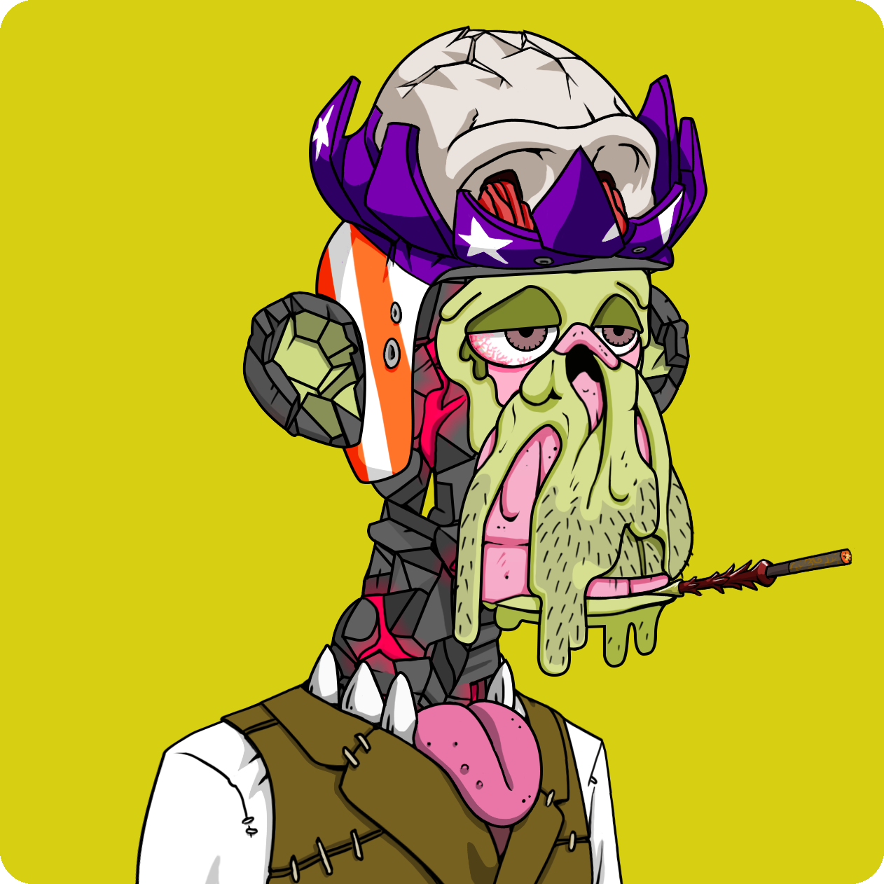 Yuga Labs - Mutant Ape Yacht Club - NFT # 4698