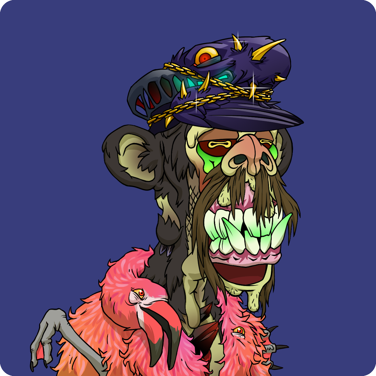 Yuga Labs - Mutant Ape Yacht Club - NFT # 1046