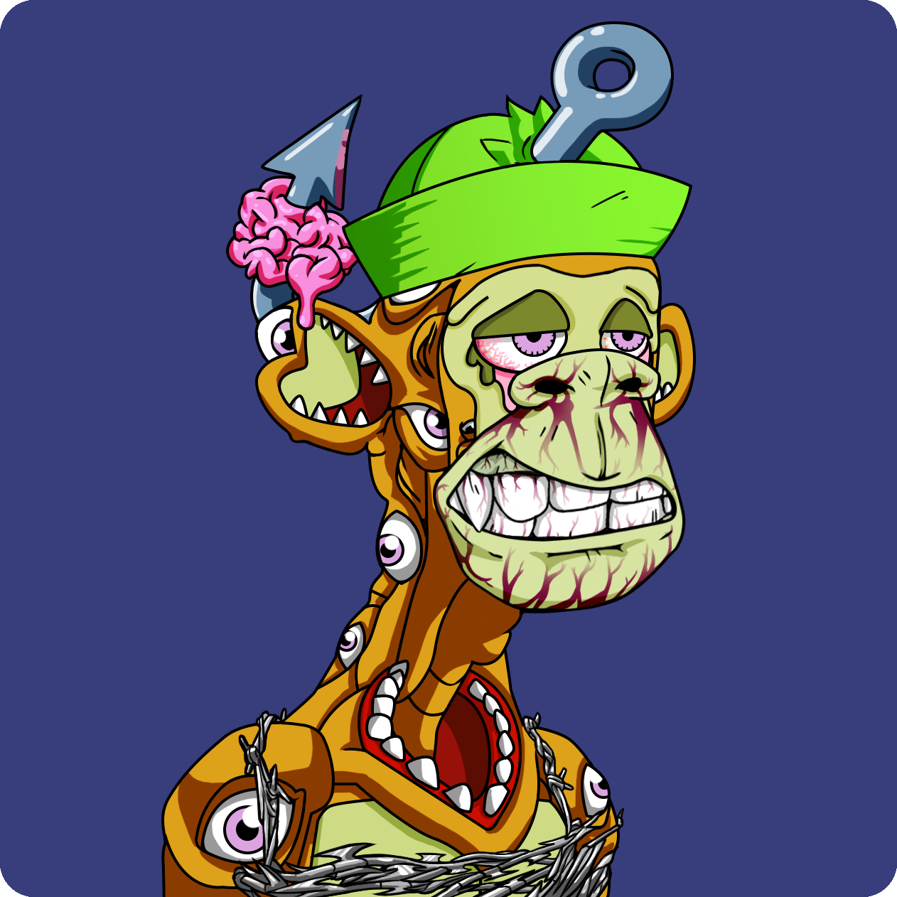 Yuga Labs - Mutant Ape Yacht Club - NFT # 25538