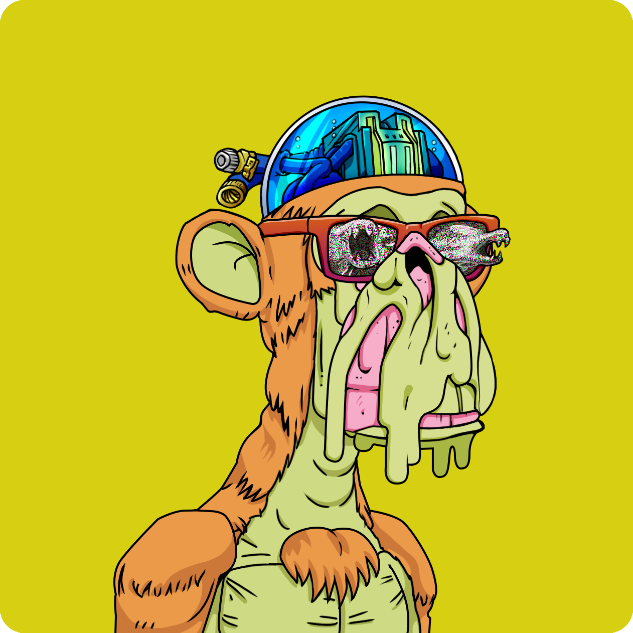 Yuga Labs - Mutant Ape Yacht Club - NFT # 2450