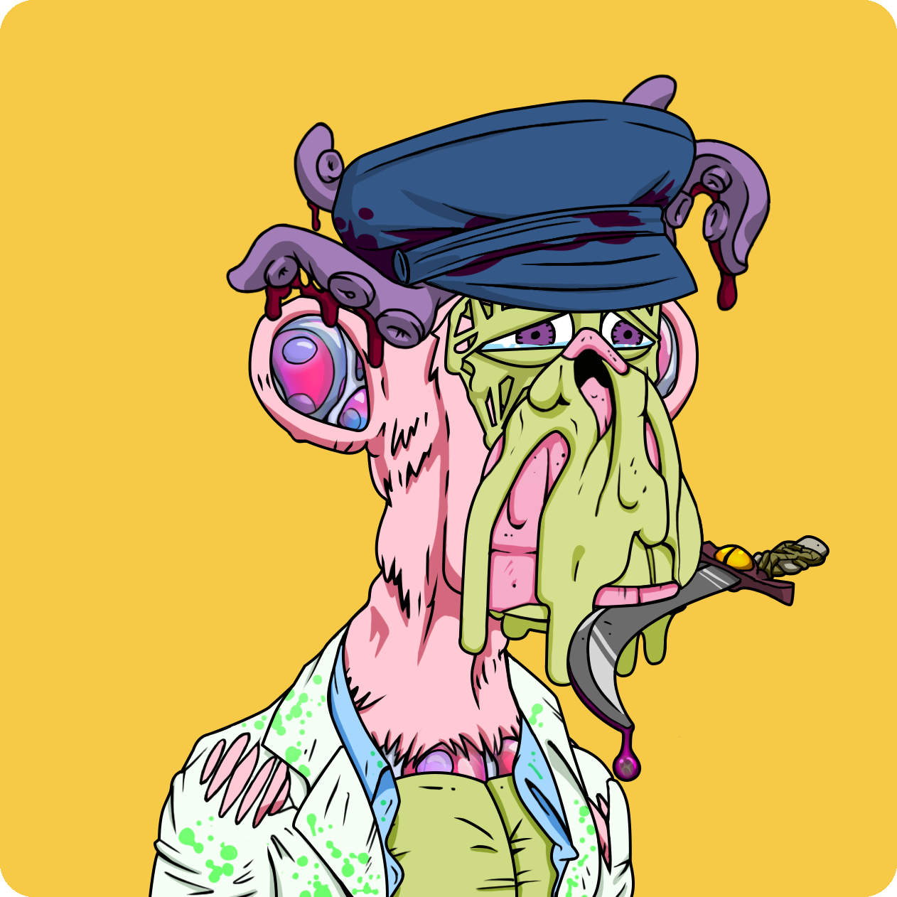 Yuga Labs - Mutant Ape Yacht Club - NFT # 27782