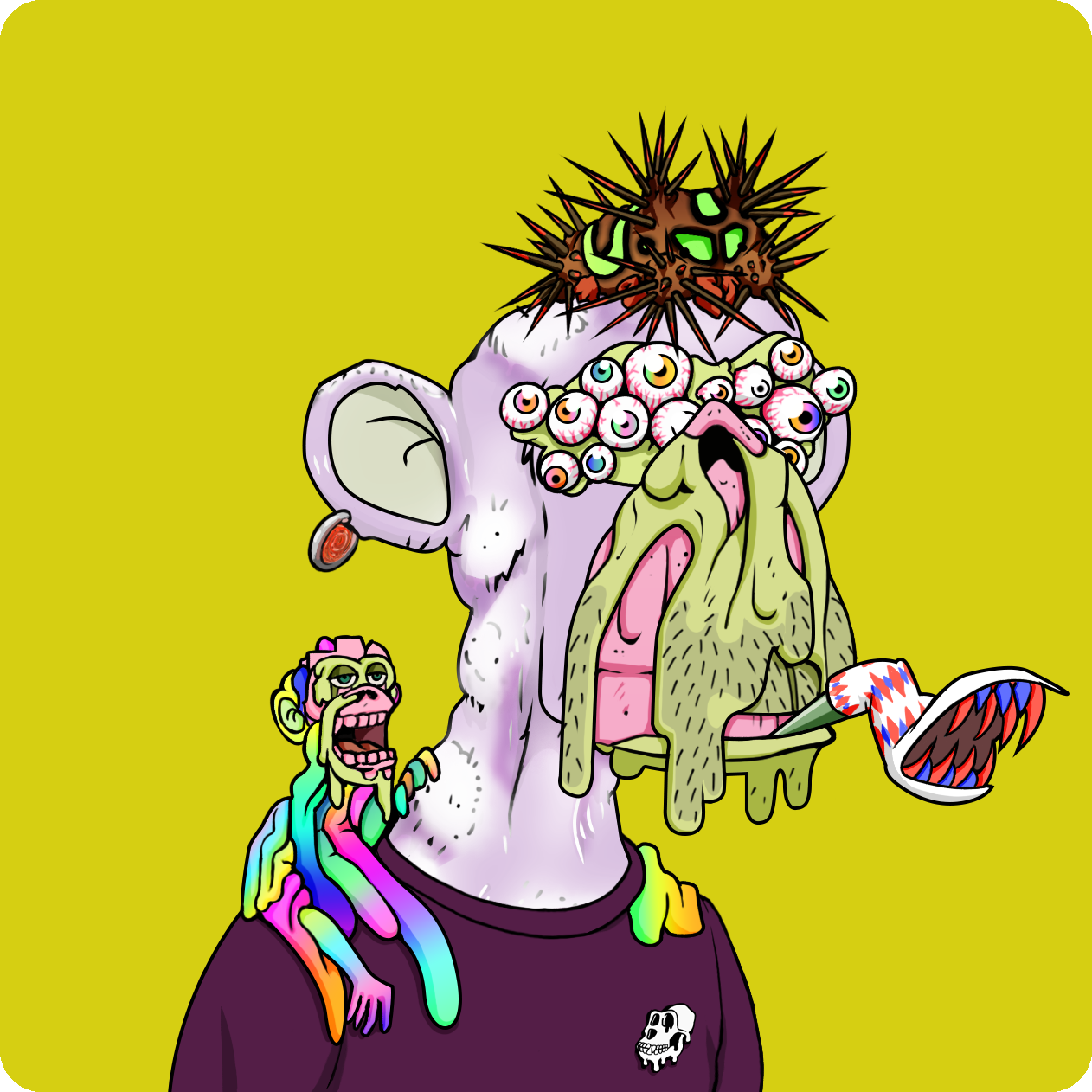 Yuga Labs - Mutant Ape Yacht Club - NFT # 12810